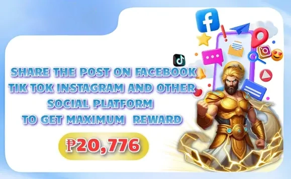 33JL Facebook Share Bonus Promotion
