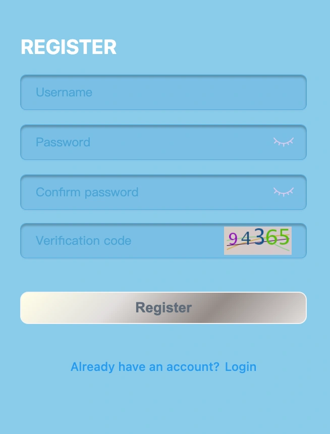 33JL register page with secure login app and VIP membership access